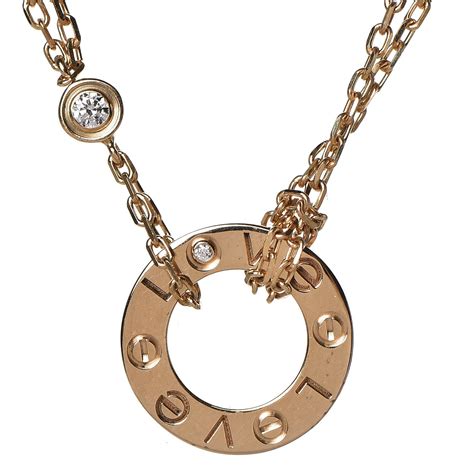 cartier d'amour necklace dupe|18k yellow gold diamond necklace.